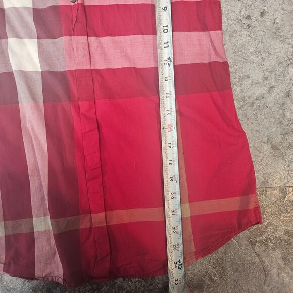 Burberry Button Down Long Sleeve Women's Top Size XS Classic Design - Picture 4 of 7